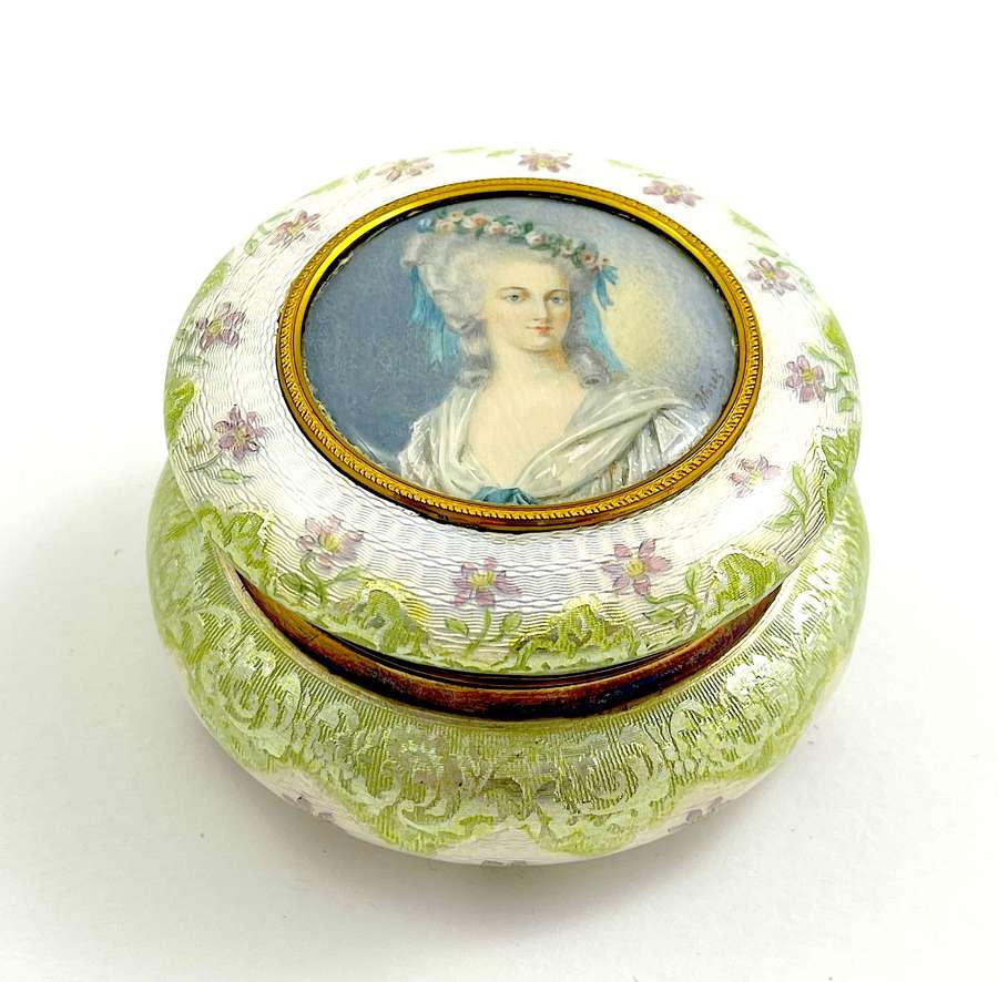 SOLD -Enamel Compacts, Pill Boxes & Opera Glasses