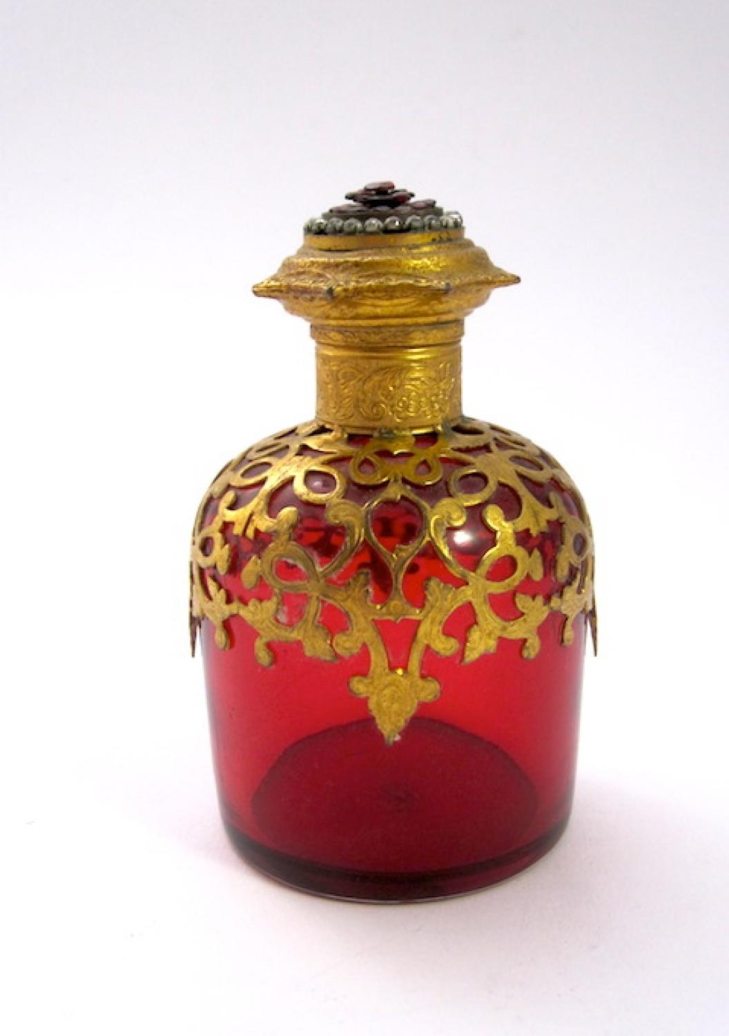 Palais Royal Ruby Red Scent Bottle