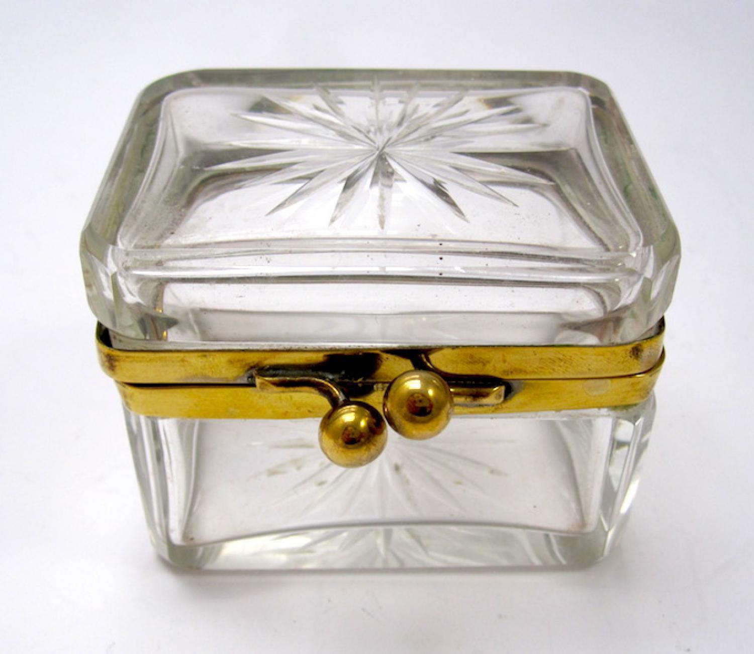 Miniature Antique French Casket Box