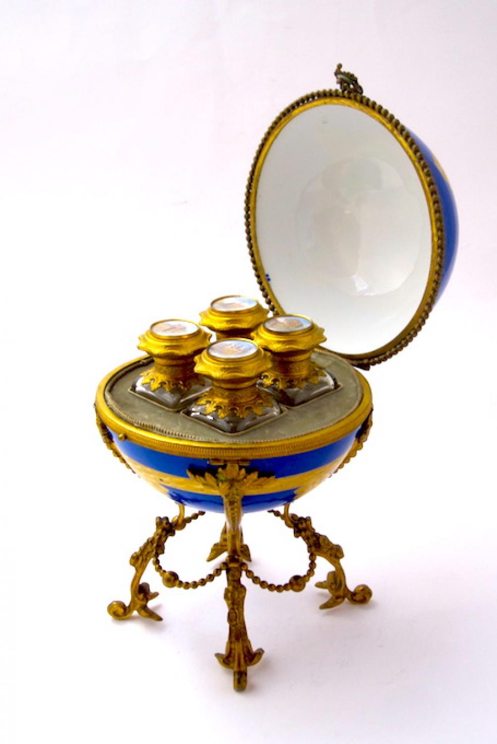 Antique French Perfume Casket Box