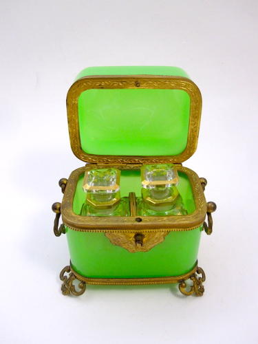 Antique Baccarat Perfume Casket Box
