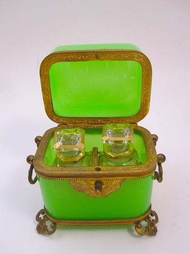 Antique Baccarat Perfume Casket Box