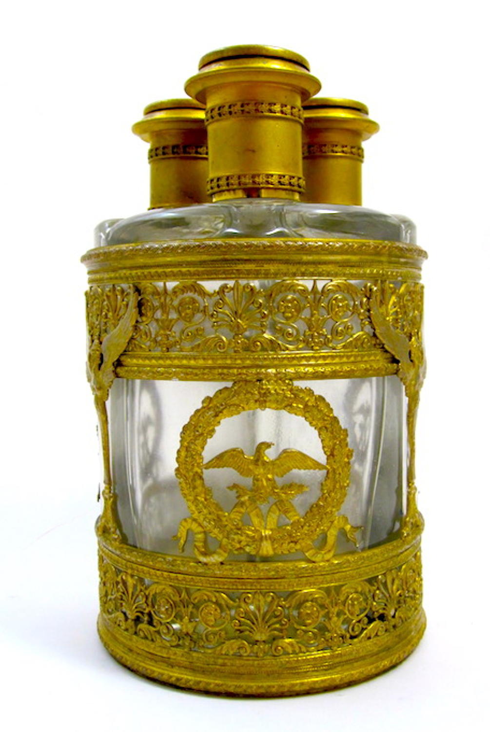 Extremely Large Napoleon III Perfume Set