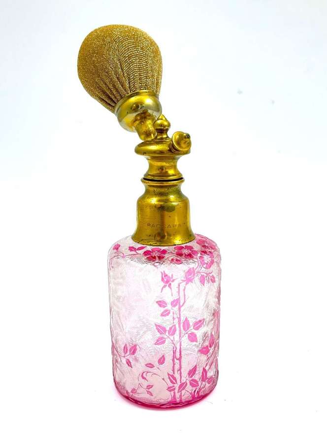 Beautiful&nbsp;Antique Signed&nbsp;BACCARAT Eglantier Pattern Atomiser