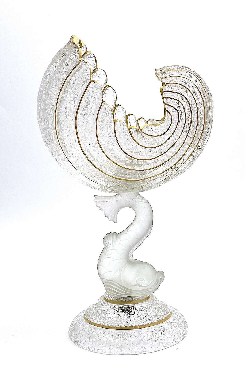 Elegant Antique Baccarat Crystal Centrepiece