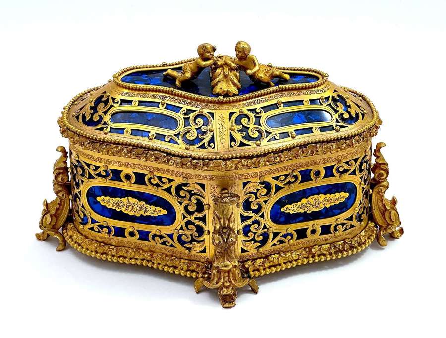 Fabulous French Jewellery Casket Probably by Tahan of Paris.