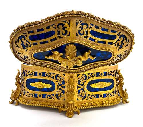Fabulous French Jewellery Casket Probably by Tahan of Paris.