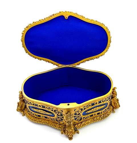 Fabulous French Jewellery Casket Probably by Tahan of Paris.