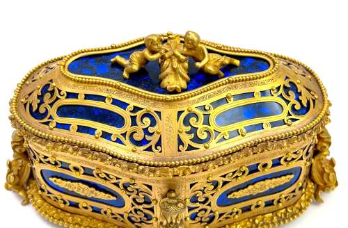 Fabulous French Jewellery Casket Probably by Tahan of Paris.