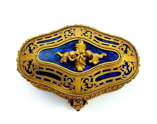 Fabulous French Jewellery Casket Probably by Tahan of Paris.
