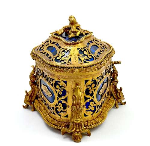 Fabulous French Jewellery Casket Probably by Tahan of Paris.