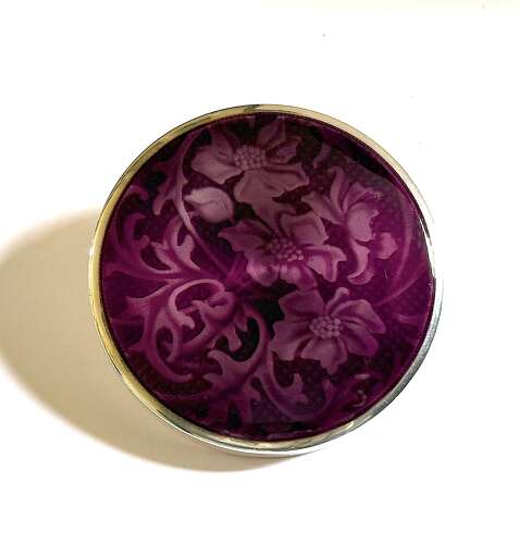 High Quality Antique Swiss Silver and Enamel Box, Geneva Circa 1930