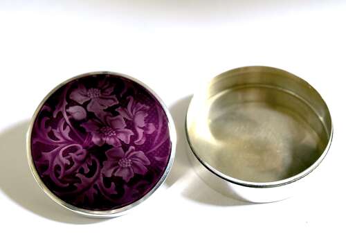 High Quality Antique Swiss Silver and Enamel Box, Geneva Circa 1930
